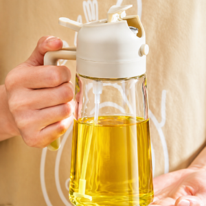 2 in 1 Oil Spray and Pour Dispenser Bottle