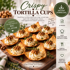 Crispy Tortilla Cups Recipe