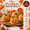 Mini Pumpkin Cheeseballs Recipe