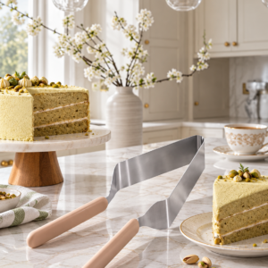 Alternative view of Triangular Cake Slicer