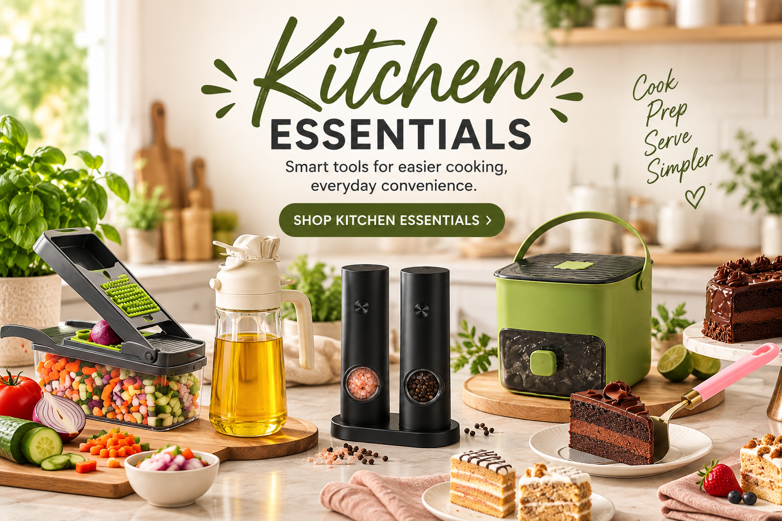 Kitchen Essentials - Smart tools for easier cooking